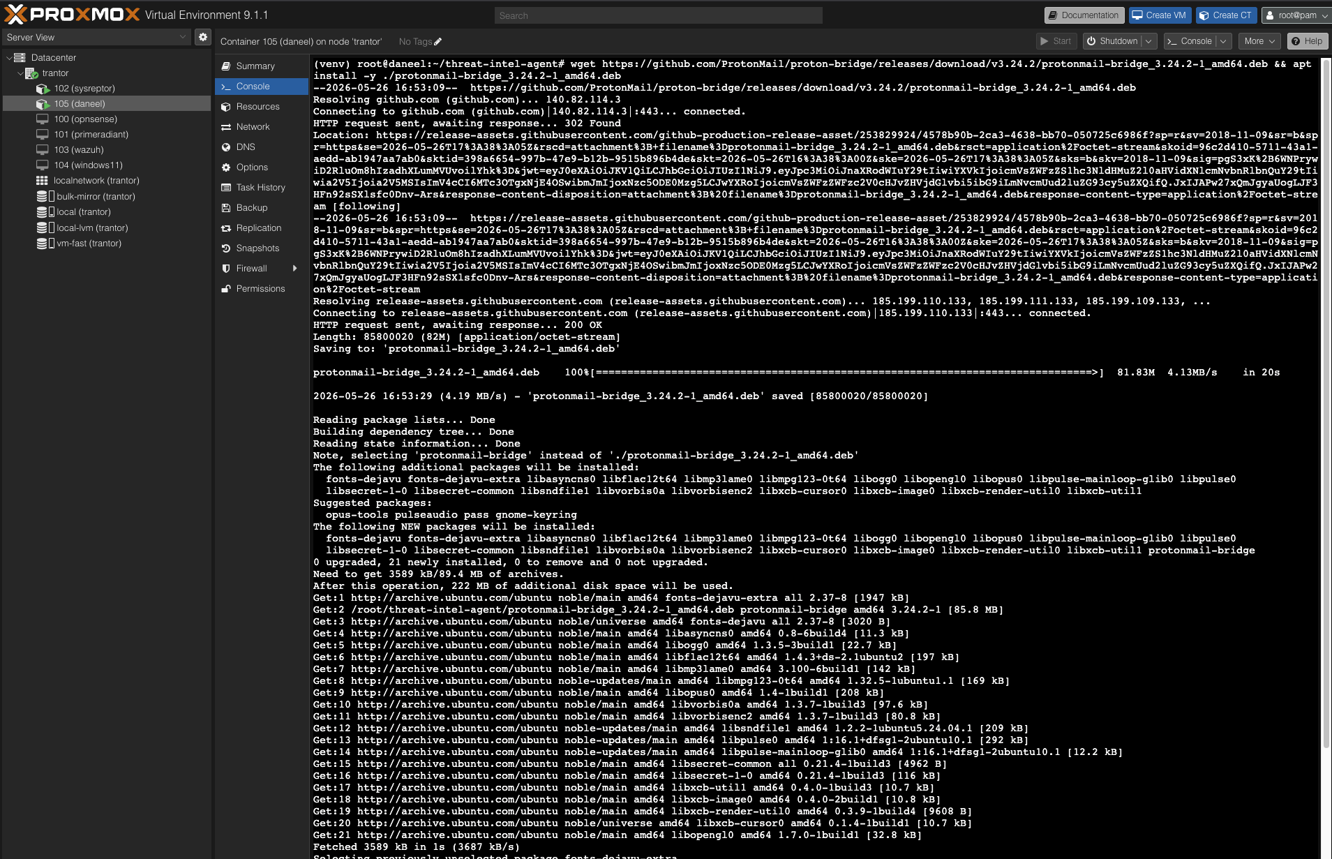 Proton Mail SMTP settings