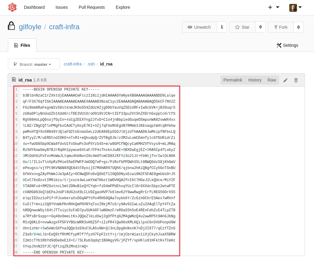 id_rsa.pub and authorized_keys also present