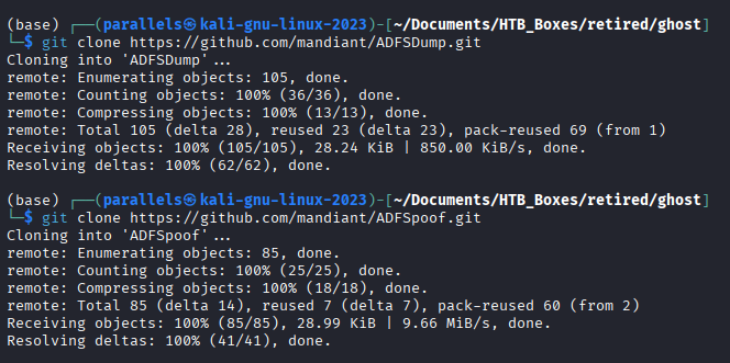 Cloning ADFSDump and ADFSpoof