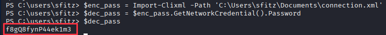 Decrypted plaintext password for alaading