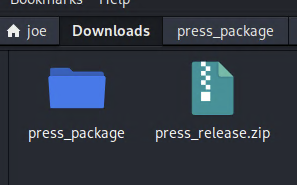 /etc/passwd contents extracted from the zip